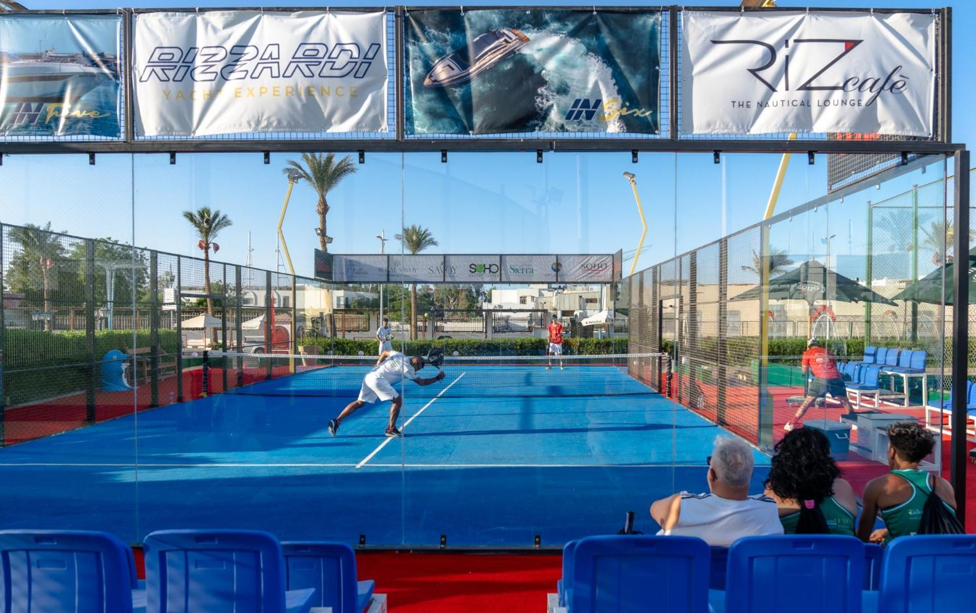 Royal Savoy Sharm El Sheikh (Adults Only) Sharm El Sheikk Exterior foto A paddle tennis court
